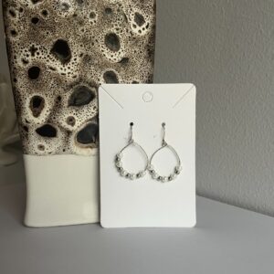 Pearl Hoop Earrings